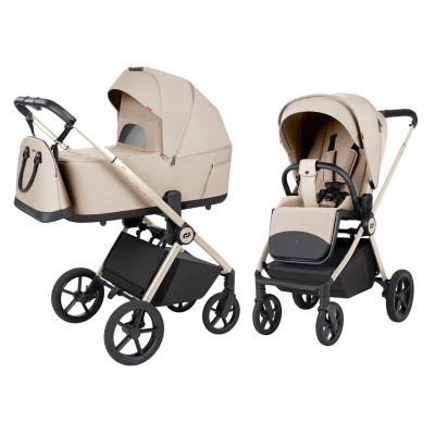 Коляска 2 в 1 Carrello Ultra F CRL-6557 2026 Polar Beige
